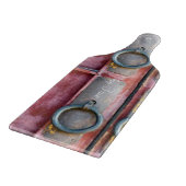 ガラス製カッティングボードピンクロック カッティングボード (角)