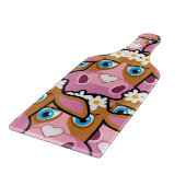 ガラス製切削板牛 カッティングボード (角)