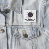 ガラス質ユーモア(目の解剖学)のちょうど二重線量 缶バッジ (インサイチュ)