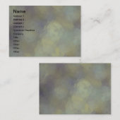 ガラス越しに 名刺 (正面/裏面)