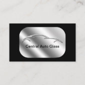 ガラス車のの修理と交換 名刺 (正面)