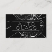 ガラス車の修理サービス新規 名刺 (正面)
