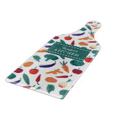 ガラス野菜カスタム調理場 カッティングボード (角)