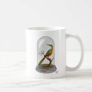 ガラス鐘の鳥 コーヒーマグカップ