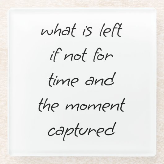 ガラス離れコースターとは ガラスコースター (正面)