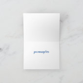 ガラス雪のユレタイド シーズンカード (内部)