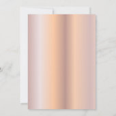 ガラス風船,かかとのバラ金ゴールド,花の退職 招待状 (裏面)