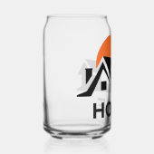 ***ガラス飲み物用品セッスタイリッシュト**** ガラス缶 (右)