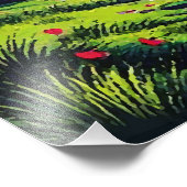 ガラス馬 フォトプリント            (角)