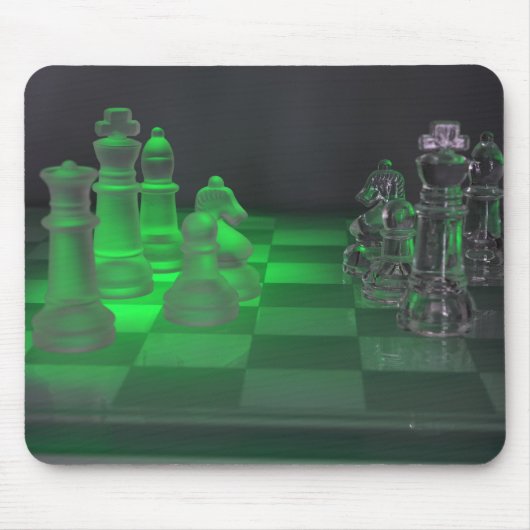 ガラス駒 マウスパッド (正面)