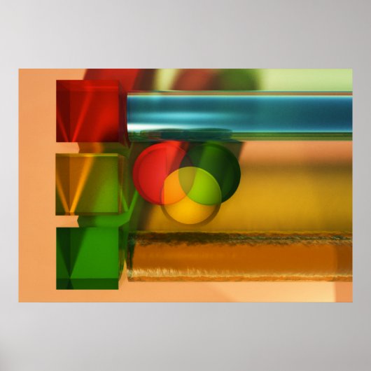 ガラス04 ポスター (正面)