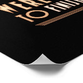 ガラス:これを終わらせるつもりだった?(16x20インチ) ポスター (角)