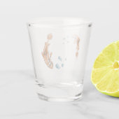 ガラス ショットグラス (裏面)