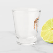 ガラス ショットグラス (左)