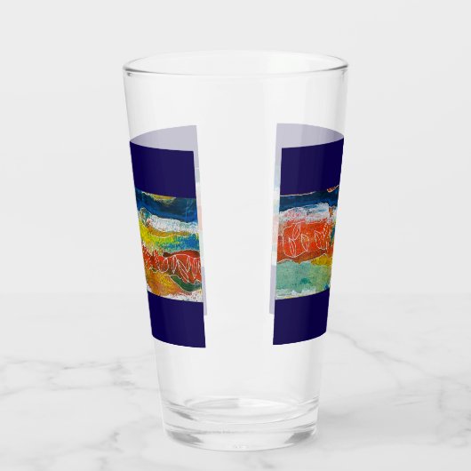 ガラス タンブラーグラス (左)