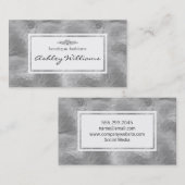 ガラス |テクスチャ 名刺 (正面/裏面)