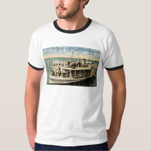 ガラス・ボトム・ボート、AvalonのCatalinaの島、カリフォルニア Tシャツ