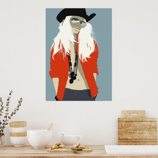 ガラス ポスター (キッチン)