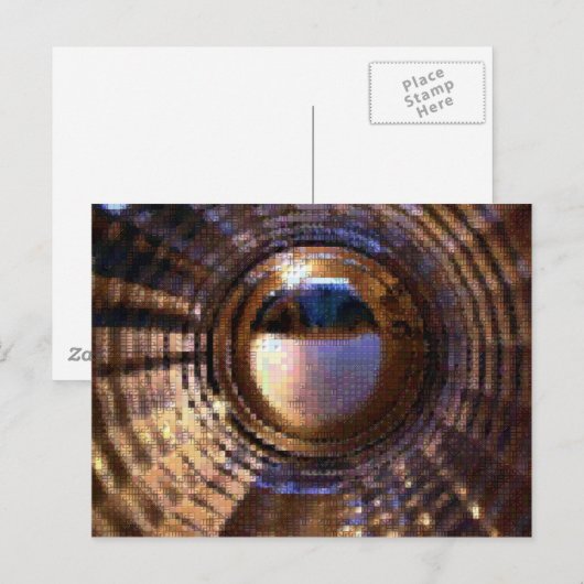 ガラス ポストカード (正面/裏面)