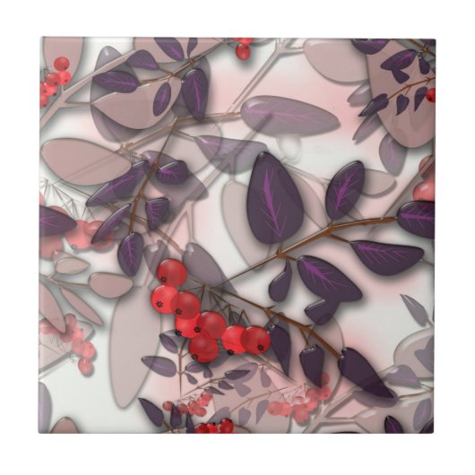 ガラス、ローワン、ローワンの束 タイル (正面)