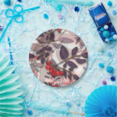 ガラス、ローワン、ローワンの束 ペーパープレート (パーティー)