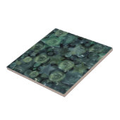 ガラス，星，バラ タイル (側面)