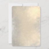 ガラス,金ゴールド,木の枝,企業のクリスマスパーティー 招待状 (裏面)