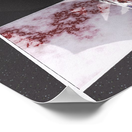 ガラスDNA ポスター (角)