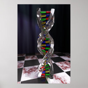 ガラスDNA ポスター