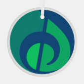 ガラスIVHロゴマークオーナメント ガラスオーナメント (裏面)