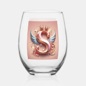 ガラスS ステムなしワイングラス (裏面)