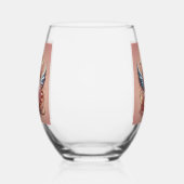 ガラスS ステムなしワイングラス (左)