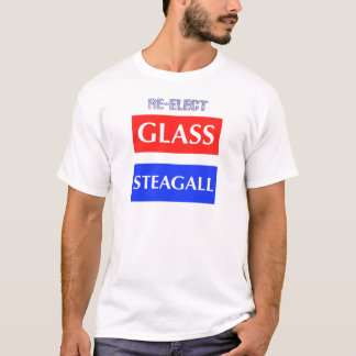 ガラスSteagallを再選して下さい Tシャツ