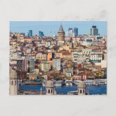 ガラタタワー(トルコ) シーズンポストカード (正面)