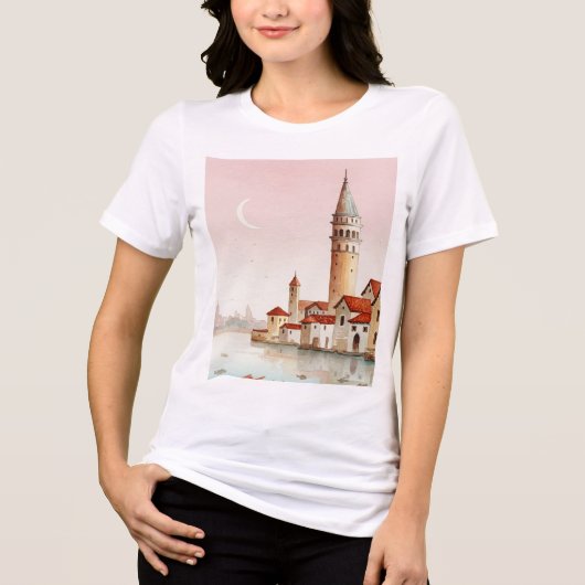 ガラタ塔 トライブレンドTシャツ (正面)