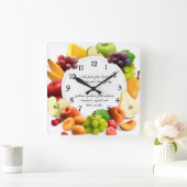 ガラチア人5:22-23  スクエア壁時計 (ホーム)