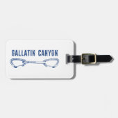 ガラチンキャニオンモンタナロック登山クイックドロー ラゲッジタグ (正面横)