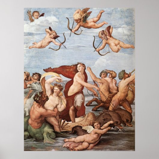 ガラテアのポスターの勝利 ポスター (正面)