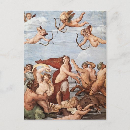 ガラテアの勝利 ポストカード (正面)