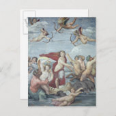 ガラテアの勝利、1512年~14年 ポストカード (正面/裏面)