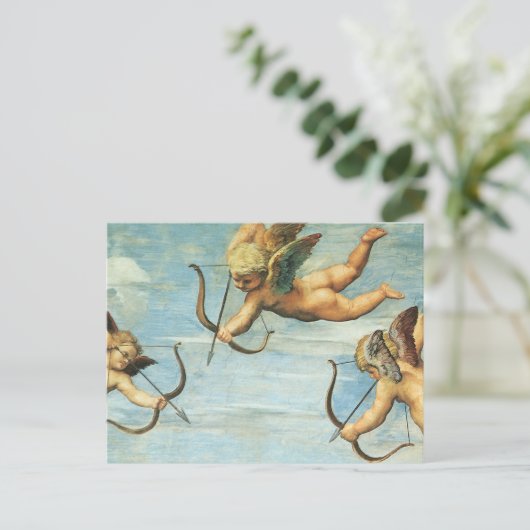 ガラテアアンジェルス詳細バイラファエルサンツィオ ポストカード (スタンド正面)