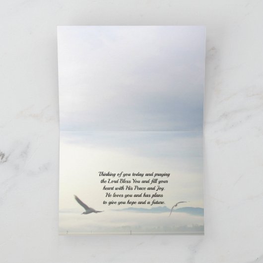 ガラティア人5:1自由のためのキリストが私たちを自由にしてくれた カード (内部)