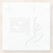 ガラテヤのガラスコースター ガラスコースター (裏面)