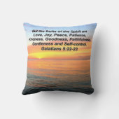 ガラテヤ人の聖書聖句の実 クッション (裏面)