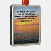 ガラテヤ人の聖書聖句の実 メタルオーナメント (右)
