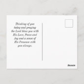 ガラテヤ書5:22-23 聖霊の実 ポストカード (裏面)