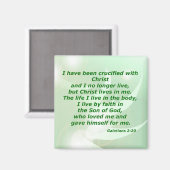 ガラテヤ2:20 マグネット (正面/裏面)