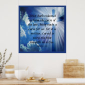 ガラテヤ3:13 ポスター (キッチン)