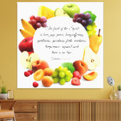 ガラテヤ5:22-23キャンバス印刷 キャンバスプリント (インサイチュ (リビング))