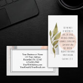 ガラテヤ5:22-23キリスト教幾何学モダン 名刺